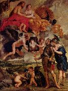 Peter Paul Rubens, Heinrich empfangt das Portrat Maria de Medicis